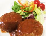 ソースが簡単！美味しい♡ハンバーグ作り方7写真