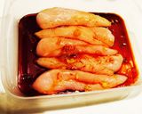 簡単オーブントースターで！漬けササミ焼き作り方2写真