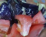 揚げなすとトマトのサラダ作り方3写真
