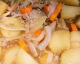 簡単フライパンひき肉じゃが☆常備菜おかず作り方7写真