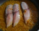 簡単♪サワラのカレー風オニオンソース焼き作り方2写真