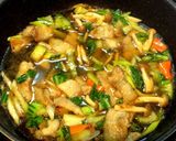 豚バラ肉と青梗菜の中華煮作り方7写真