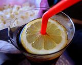 炭酸飲料のストローを浮かせない工夫。作り方1写真