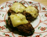 とろけるチーズ☆ピーマンの肉詰め作り方7写真