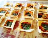トースターで簡単♡焼売の皮が器のピザ★作り方6写真