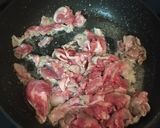 アボカド、ほうれん草と豚肉バター醤油炒め作り方3写真