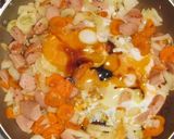 「味噌パスタ大葉添え」作り方5写真