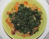 「味噌パスタ大葉添え」作り方14写真