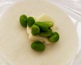 簡単！枝豆とチーズの餃子の皮包み焼き作り方2写真