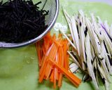 簡単！基本の茄子とひじきの煮物作り方1写真