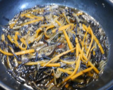 簡単！基本の茄子とひじきの煮物作り方3写真
