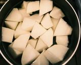 大根のピリ辛照り焼き風作り方2写真