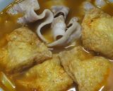 火鍋風辛美味キツネ餅入りデトックスうどん作り方14写真