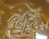 火鍋風辛美味キツネ餅入りデトックスうどん作り方13写真