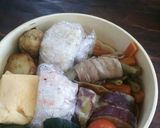 いんげんとにんじん2色の豚肉巻き＊煮物＊作り方8写真