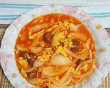 肉団子と卵のチリソース作り方4写真