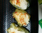 ピーマンの肉詰めを蒸し焼きで作り方10写真