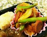 お弁当に♪簡単⤴ナポリタンな✨いんげん作り方3写真