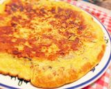 納豆と塩昆布のチヂミ♡余ったたこ焼き粉で作り方8写真