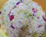 節約★冷や飯★絶品【ご飯deお好み焼き】作り方2写真