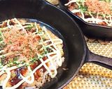 節約★冷や飯★絶品【ご飯deお好み焼き】作り方7写真