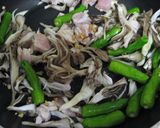 和風パスタ大葉にんにく醤油風作り方2写真