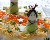 七夕ちらし寿司ケーキ作り方11写真