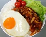 魚河岸あげ® de ふわふわロコモコ丼作り方4写真