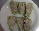 ピーマンの肉詰め♡ホワイトソース味作り方4写真
