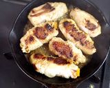 お弁当に！南瓜の肉巻きとペンギンおにぎり作り方5写真