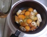 カンタン卵と竹輪煮作り方1写真