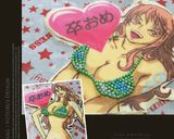 ワンピース ルフィ＆エース キャラチョコ作り方2写真