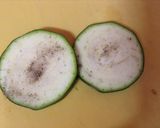 ズッキーニのカレー&チーズ納豆のせ作り方3写真