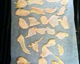 やみつき！　オーブンで鶏皮チップス☺作り方1写真