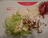 ランチに無国籍パスタ!作り方1写真