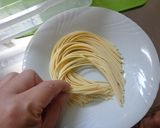 最速のレンジで和風きのこパスタ作り方2写真