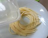 最速のレンジで和風きのこパスタ作り方3写真
