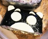 キャラ弁☆ゆかり卵のくまモンなおにぎらず作り方9写真