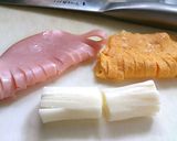 さけるチーズdeお花のおかず作り方2写真