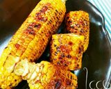 フライパンでバター醤油の焼きとうもろこし作り方9写真