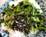 壬生菜ｏｒ京菜の浅漬けで♪菜飯おにぎり作り方5写真