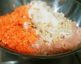 犬ご飯　鶏ともやしのヘルシーバーグ作り方1写真