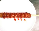 魚焼きグリルで簡単！フランクフルト♪作り方2写真