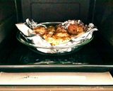 ☆手羽元の炭火焼き風マスタードチキン作り方5写真