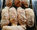 色々巻き巻き♪とろ～り梅チーズカツ♡作り方5写真