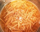 半熟ニラ玉子のトロトロえのき餡かけ作り方1写真