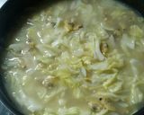 冷凍むきアサリできゃべつのボンゴレパスタ作り方5写真