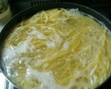 冷凍むきアサリできゃべつのボンゴレパスタ作り方6写真