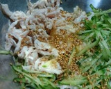 ささみときゅうりの簡単酢の物♪作り方6写真