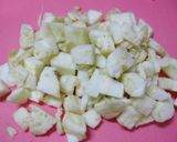 餃子のチーズ焼き*ナスボード作り方2写真